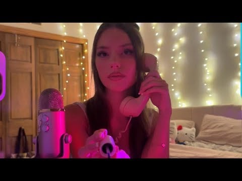 asmr nail tech does your nails 