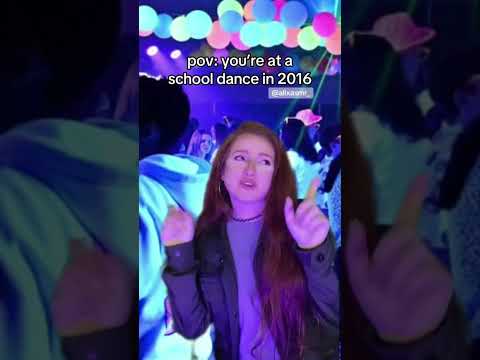 pov: you’re at a school dance in 2016 #asmr #nostalgia