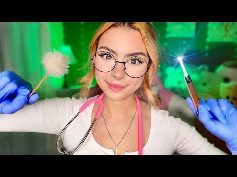 ASMR Français Examen Oreille VITE ♡ Nettoyage des Oreilles, Cranial Nerve, Examen RP Médical