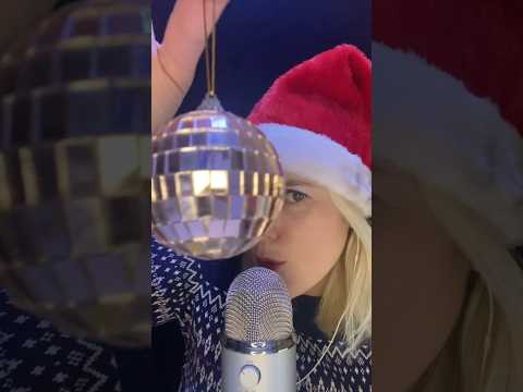ASMR FR / Boule de Noël à facettes totalement relaxante #asmrfr #shortsasmr #asmrshorts