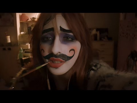 ASMR French Artist Mad At You Spit Paints Your Face