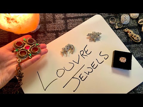 Louvre Museum Jewelry Heist ~ Soft-Spoken ASMR Story & Whiteboard