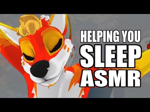 [Furry ASMR] Helping you fall asleep in the rain UWU