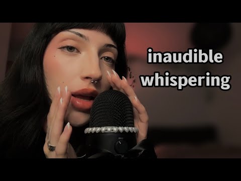 ⋆୨୧˚ 30 min fast inaudible whispering (no talking) | ASMR