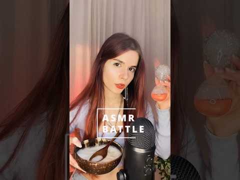 ASMR Triggers Battle 🥣 VS ⏳