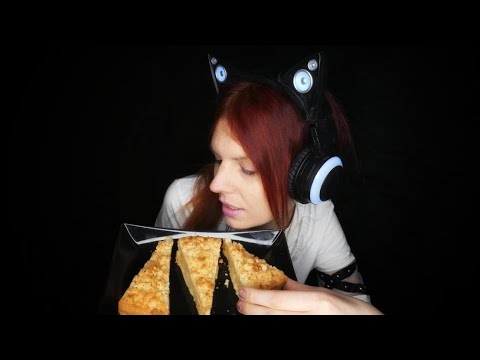 ASMR | Apple Crumble Pie (No Talking) | Eating Sounds