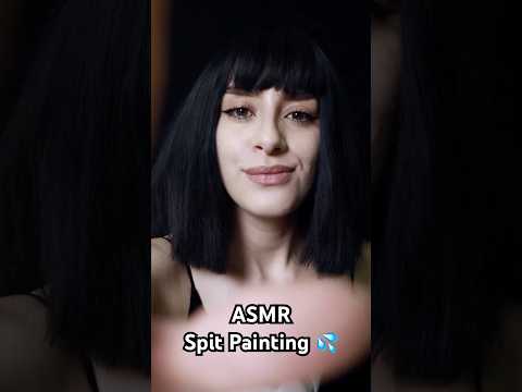 ASMR spit painting para relajarte #asmrvideo #relax #visualtingle #asmr #asmrenespañol #tingles