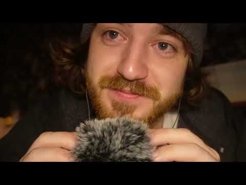 ASMR Lots of fluffy mic brushing that'll guide you to sleep