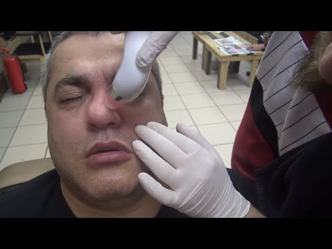 ASMR TURKISH BARBER= SKIN CARE=NECK CRACK=HOT TOWEL=gold,bkacj mask=head,shoulder,neck,sleep massage