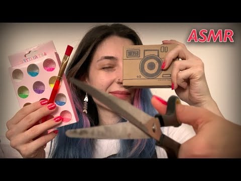 ASMR Personal Attention 💕 Real Camera Touching - Threading, Brushing, Haircut, Makeup, Taking Pics 📸