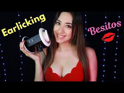 Te doy MUCHOS BESITOS 💋 hasta que te DUERMAS 💫 Mouth Sounds INTENSOS y ASMR en ESPAÑOL