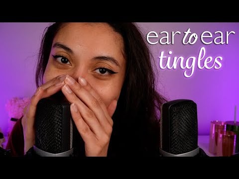 *EAR TO EAR* SENSITIVE ASMR ✨ (intense whispers, ice cream, book, crinkly, sticky sounds & more)