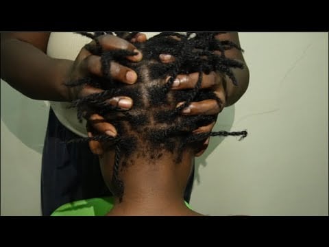 ASMR Fast & Aggressive Hair Cracking, Pulling & scalp massage