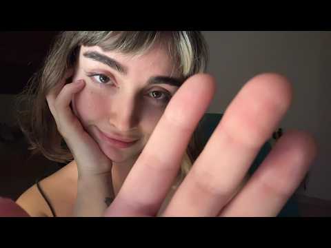 ASMR +25 Minutes Of Touching Your Face Gently For a Deep Sleep