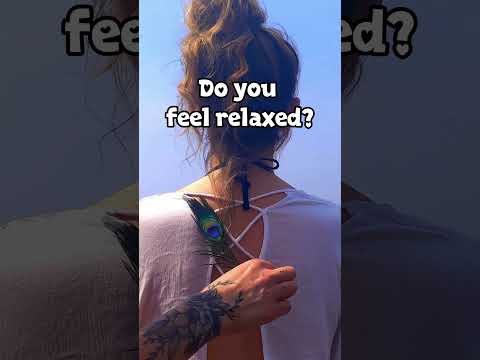 Light touch ASMR beach massage #asmrmassage #asmr #asmrsounds #realpersonasmr #relaxation #shorts