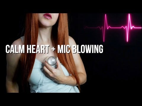 Calm Female Heartbeat & Mic Blowing + Tongue Clicking & Other Mouth Sounds [ASMR]