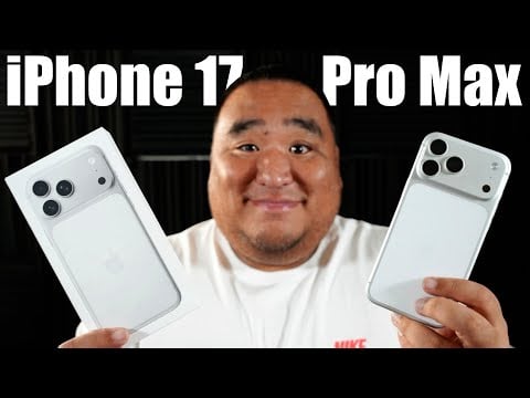 ASMR | iPhone 17 Pro Max Unboxing + First Reaction
