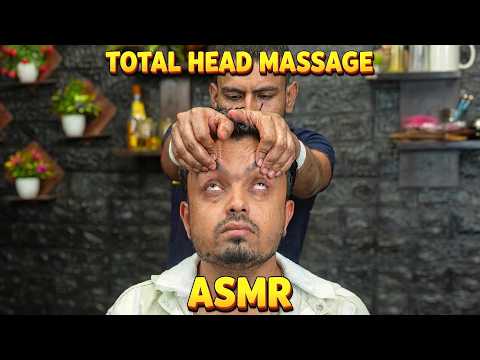 TOTAL HEAD MASSAGE ASMR | Extreme Forehead Pressure Will Make You Sleep in 5 Minutes | ASMR Live