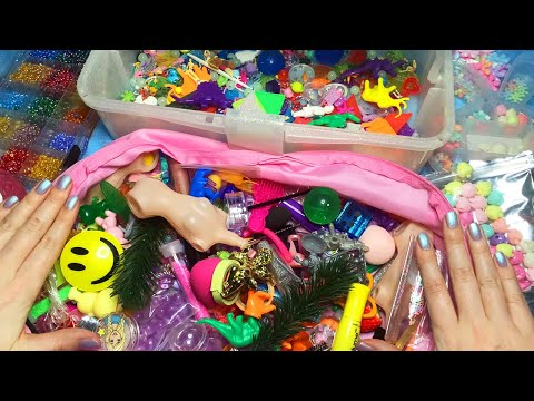 ASMR Art Supplies Rummage/ Show and Tell (Whispered)