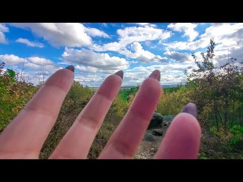 Public ASMR🍂Fast Camera Tapping Outdoors For Deep Sleep