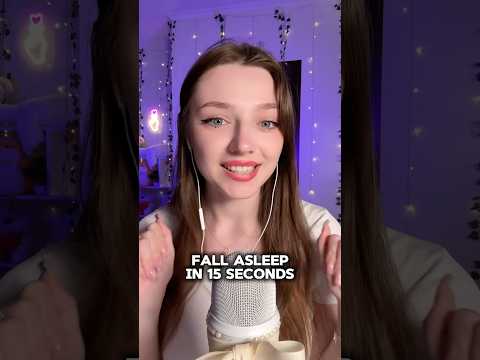 Fall asleep in 15 seconds #asmr #asmrsounds #asmrrelax #asmrtingles #asmrsleep #relax #whispers