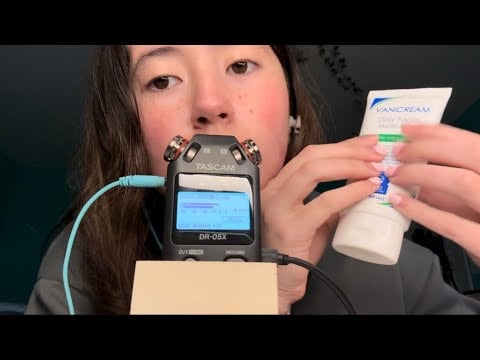 Fast Tapping ASMR With The Tascam Mic