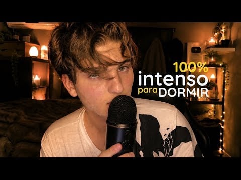 ASMR español INTENSO PARA DORMIR con MOUTH SOUNDS + TAPPING + SPIT PAITING