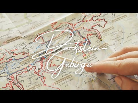 ASMR DE Bergkarten und Touristeninfo (map tracing, soft spoken, Austrian accent)