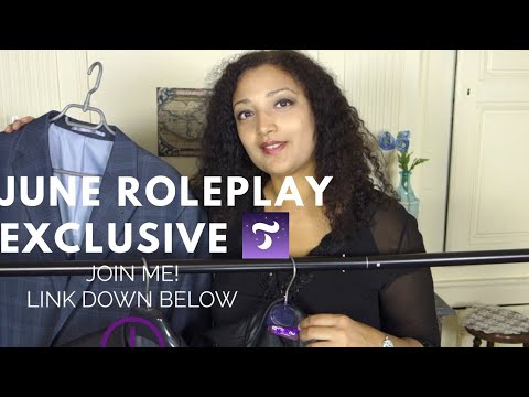 ASMR suit fitting  #TRAILER *Exclusive June roleplay for Tingles app members