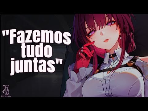 SUA CHEFE FLERTANDO COM VOCÊ | ASMR ROLEPLAY 
