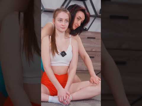 Massage, stretching, cracking | full reboot for Maria and Katya #shorts