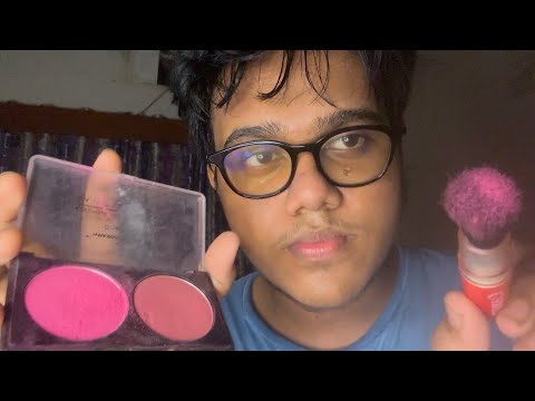 ASMR Fast Makeup Application