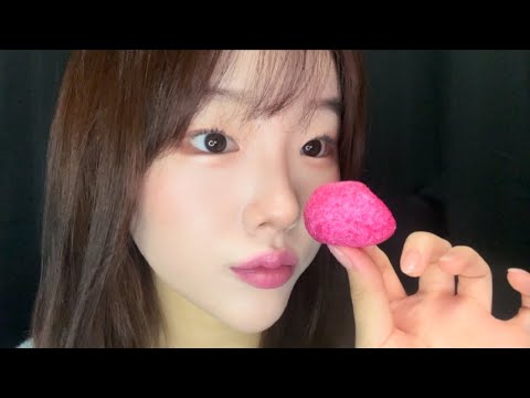 하리보 마시멜로우🎀 이팅사운드 asmr | Marshmallow Eating Sounds, Mouth sound, Crunchy, Tingly, Relaxing