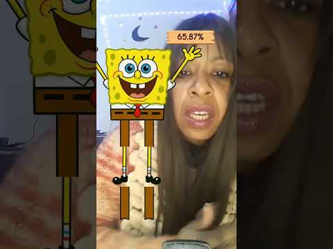 ASMR BOB ESPONJA E SUA BERMUDA #shorts