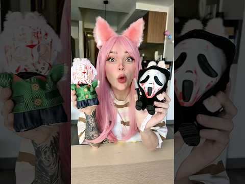 DISFRACÉ a mi LABUBU de FANTASMA 👻😱