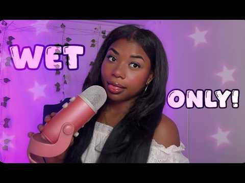 ASMR 1 Hour Wet Mouth Sounds Only! (No Talking)