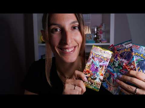 SBUSTING CARTE POKÉMON GIAPPONESI 🤯 (parte 1) | ASMR ita