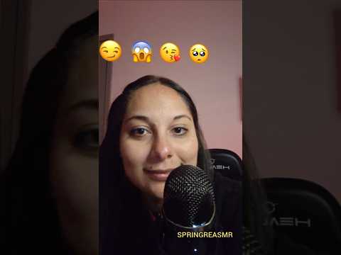 ASMR | O filtro decidiu os emojis 😍 #shorts