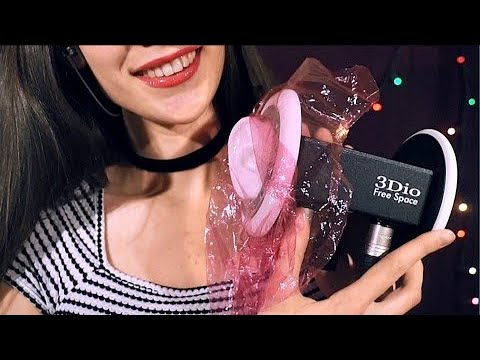 ASMR Binaural Crinkles & Ear Cupping with 3Dio💗 ♥ [RECOVERED VIDEO]