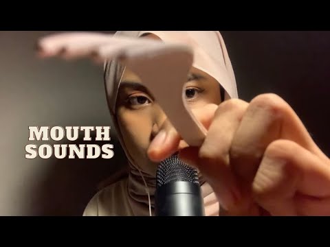 ASMR Mouth Sounds Triggers | Pluck Your Negative Energy, Whispering ,etc