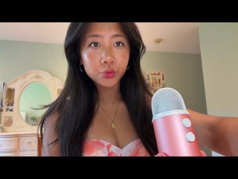 asmr // random triggers & mouth sounds ⋆.ೃ࿔🌸*:･