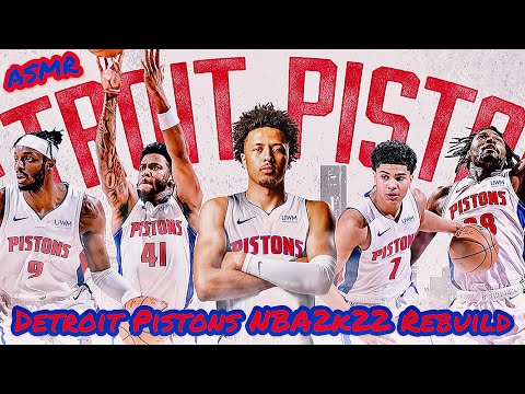 Detroit Pistons Cade Cunningham Rebuild ( ASMR ) NBA2K22