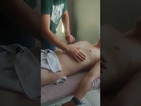 VERY RELAXING CHEST,ABDOMINAL,ARM,HAND TURKISH MASSAGE THERAPY #shorts  #asmr #relaxing #massage