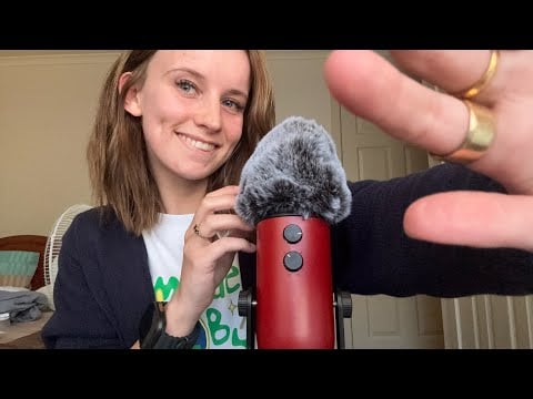 ASMR Relaxing Affirmations for Deep Sleep with Hand Movements and Close Tingly Whispers