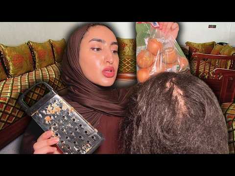 ASMR North African Mum Finds a BALD PATCH In Your Hair 😭