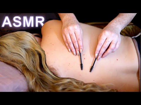 ASMR Back Tracing & Negative Energy Removal ✨