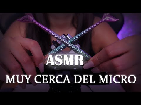 ASMR MUY CERCA del micrófono PARA DORMIR