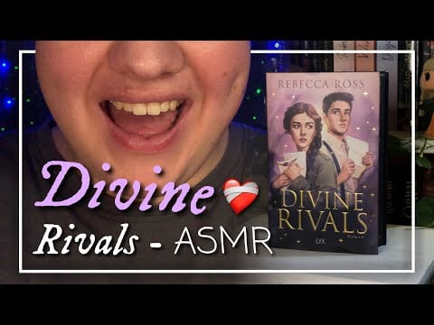 ASMR Divine Rivals Book Review | Rezension! 📖✨(Deutsch/German)