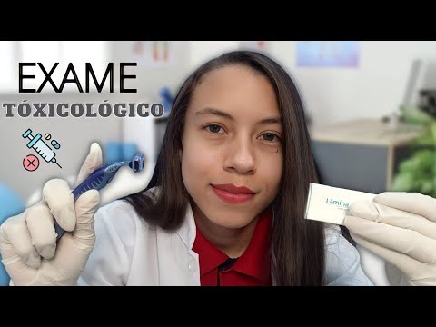 ASMR ROLEPLAY EXAME TOXICOLÓGICO • Voz Suave