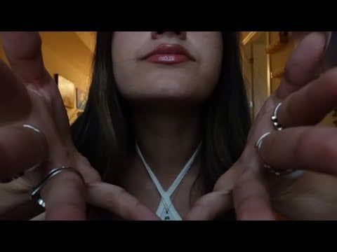 ASMR 😴 UP CLOSE Mouth Sounds + Hand Movements For Sleep